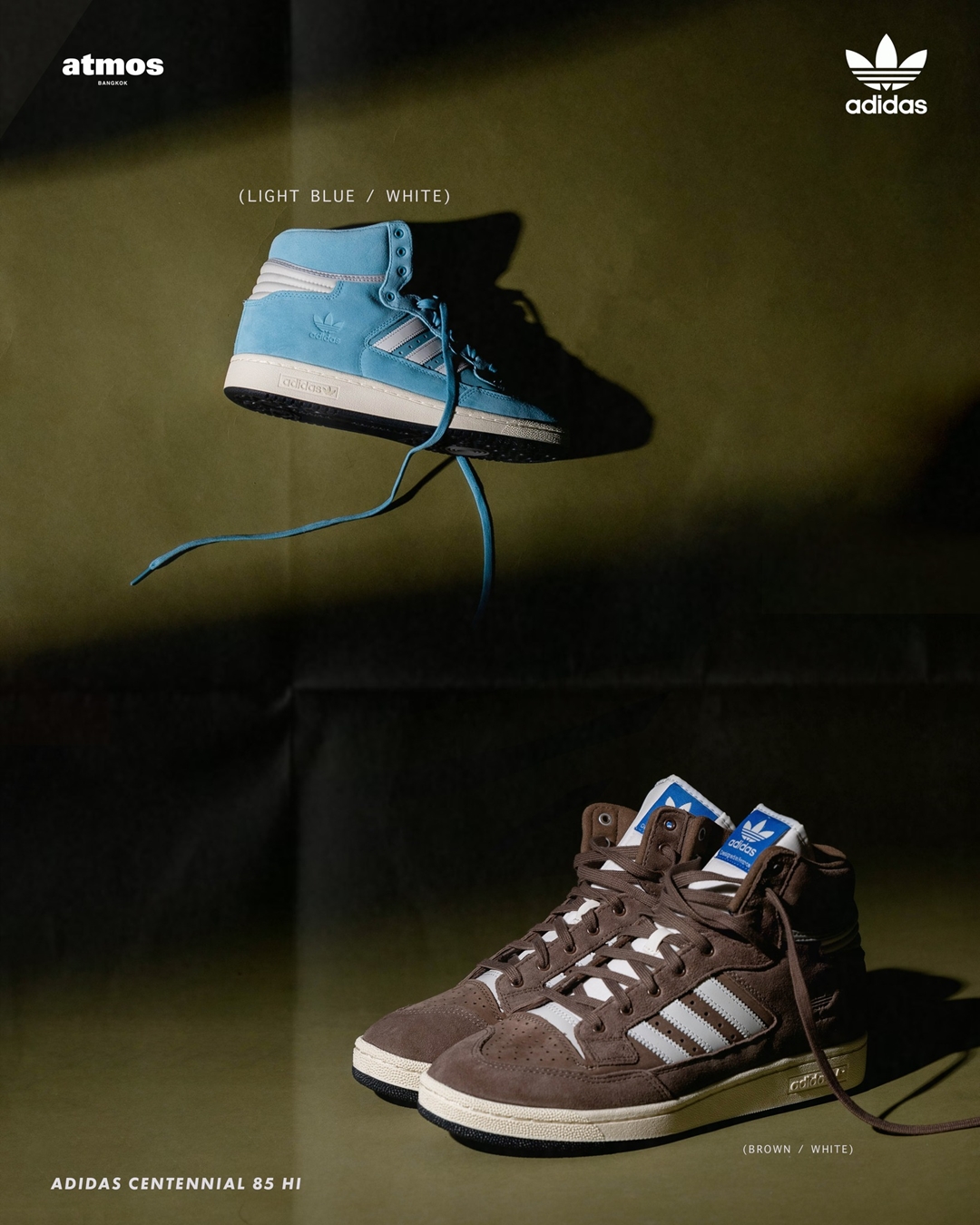 【国内 1/17 発売】adidas Originals CENTENNIAL 85 HI “Premium Blue/Earstr” (アディダス オリジナルス センテニアル 85 ハイ) [GY2534/GY2535]