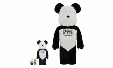 1/28 発売！バンブーパターンの本体が現れる2WAY仕様！FRAGMENT × BE@RBRICK “Panda” 100%&400% 1000% (フラグメント ベアブリック 藤原ヒロシ)