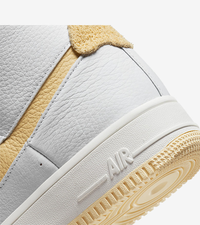 2023年 発売予定！ナイキ エア フォース 1 ハイ スカルプト “ホワイト/チームゴールド” (NIKE AIR FORCE 1 HIGH SCULPT “White/Team Gold”) [DV7454-100]