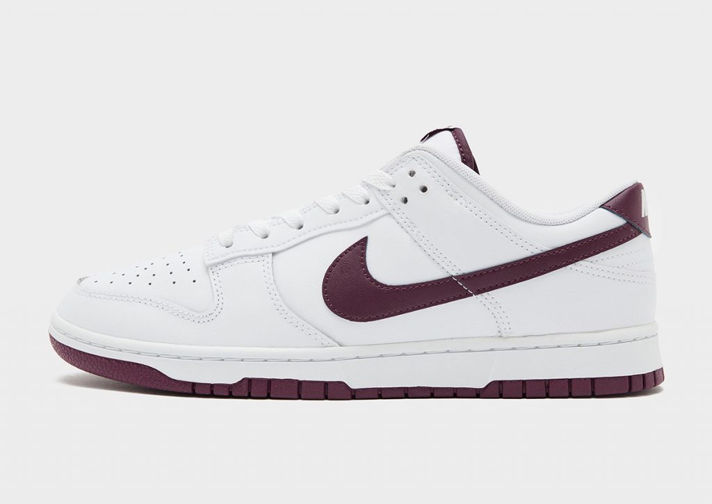 【国内 3/9 発売】ナイキ ダンク ロー “ホワイト/ナイトマルーン” (NIKE DUNK LOW “White/Night Maroon”) [DV0831-102]