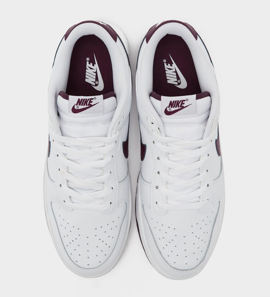 【国内 3/9 発売】ナイキ ダンク ロー “ホワイト/ナイトマルーン” (NIKE DUNK LOW “White/Night Maroon”) [DV0831-102]