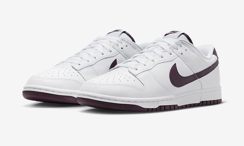 【国内 3/9 発売】ナイキ ダンク ロー “ホワイト/ナイトマルーン” (NIKE DUNK LOW “White/Night Maroon”) [DV0831-102]