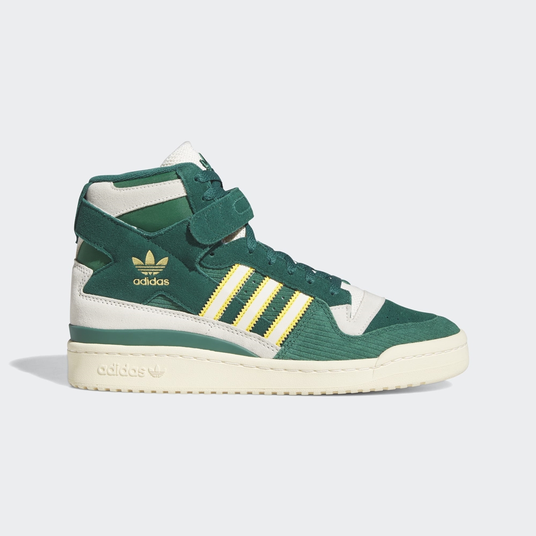 海外発売！adidas Originals FORUM 84 HI “Collegiate Green” (アディダス オリジナルス フォーラム 84 ハイ “カレッジグリーン”) [FZ6301]