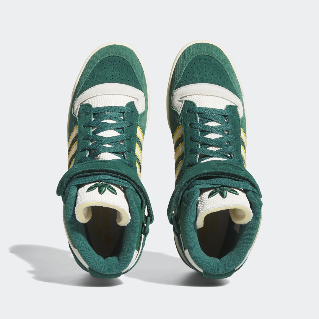 海外発売！adidas Originals FORUM 84 HI “Collegiate Green” (アディダス オリジナルス フォーラム 84 ハイ “カレッジグリーン”) [FZ6301]