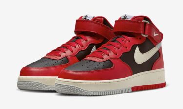 【国内 7/2 発売予定】ナイキ エア フォース 1 ミッド “スプリット/ブラック/レッド/グレー” (NIKE AIR FORCE 1 MID “Split/Black/Red/Grey”) [DZ2554-001]