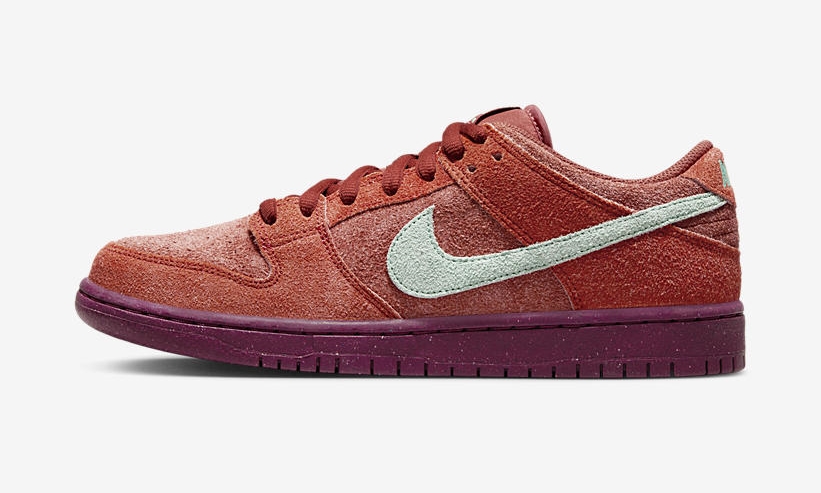 【国内 8/28 発売予定】ナイキ SB ダンク ロー プロ “ミスティックレッド/ローズウッド” (NIKE SB DUNK LOW PRO “Mystic Red and Rosewood”) [DV5429-601]