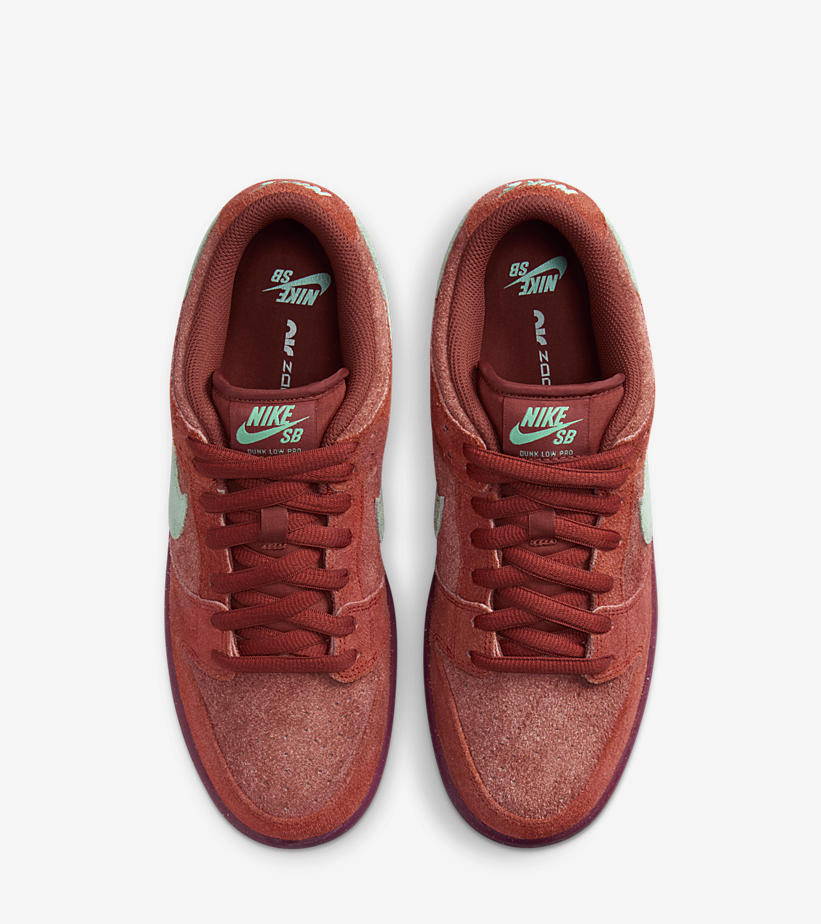 【国内 8/28 発売予定】ナイキ SB ダンク ロー プロ “ミスティックレッド/ローズウッド” (NIKE SB DUNK LOW PRO “Mystic Red and Rosewood”) [DV5429-601]