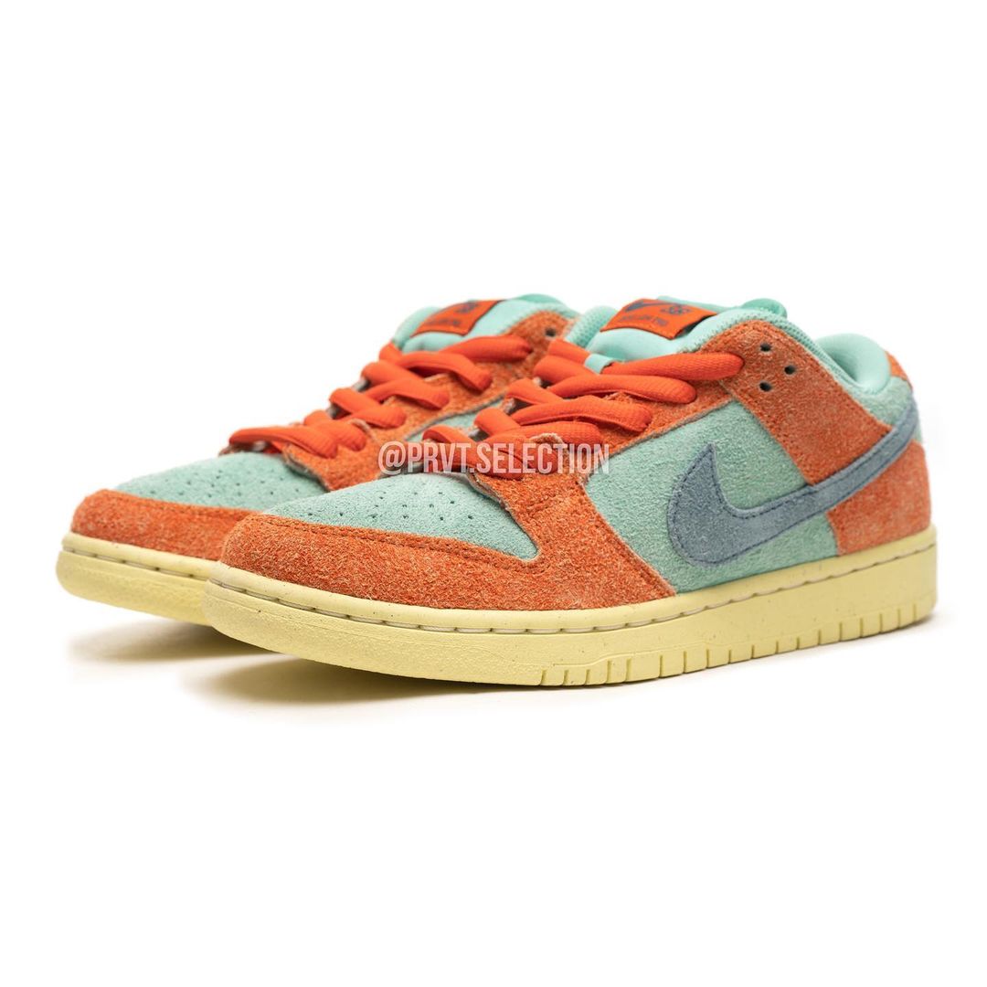 【国内 9/4 発売予定】ナイキ SB ダンク ロー プロ “オレンジ/エメラルドライズ” (NIKE SB DUNK LOW PRO “Orange and Emerald Rise”) [DV5429-800]