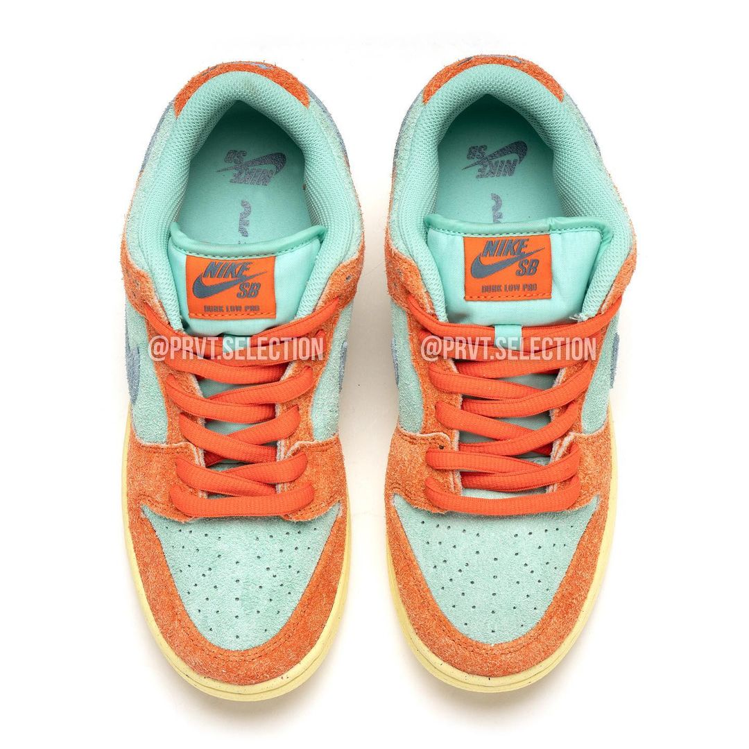 【国内 9/4 発売予定】ナイキ SB ダンク ロー プロ “オレンジ/エメラルドライズ” (NIKE SB DUNK LOW PRO “Orange and Emerald Rise”) [DV5429-800]