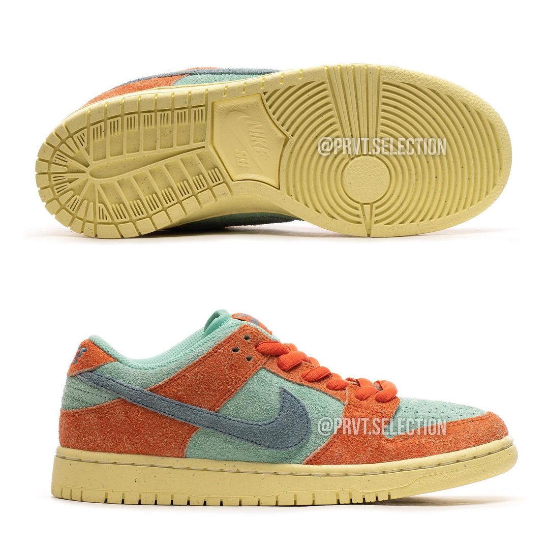 【国内 9/4 発売予定】ナイキ SB ダンク ロー プロ “オレンジ/エメラルドライズ” (NIKE SB DUNK LOW PRO “Orange and Emerald Rise”) [DV5429-800]