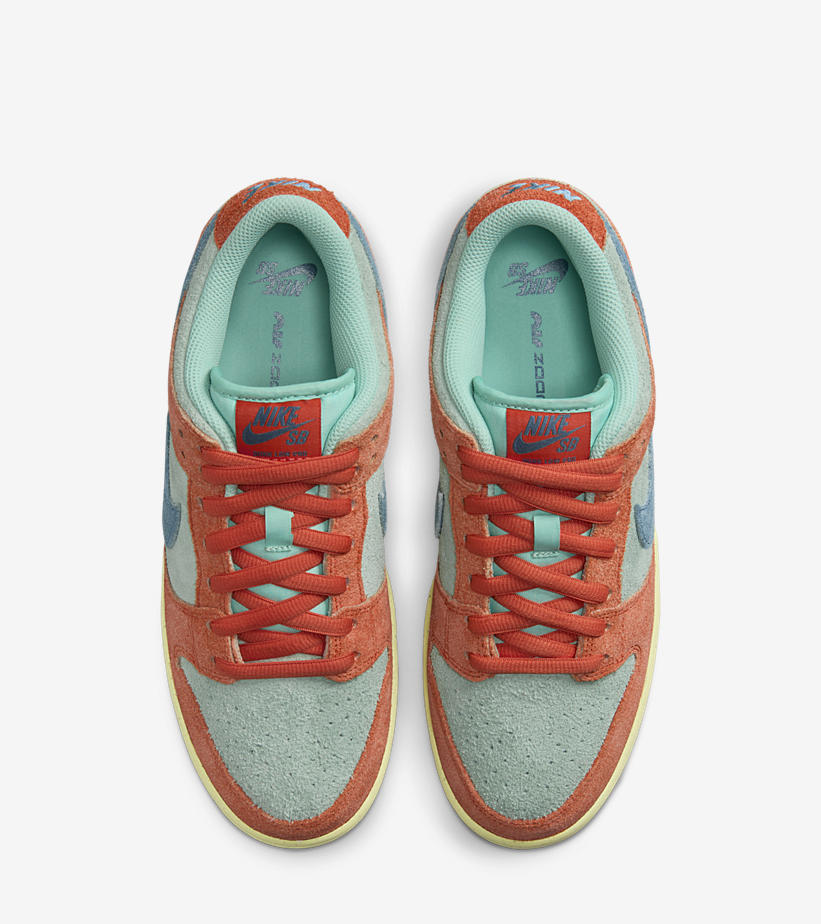 【国内 9/4 発売予定】ナイキ SB ダンク ロー プロ “オレンジ/エメラルドライズ” (NIKE SB DUNK LOW PRO “Orange and Emerald Rise”) [DV5429-800]