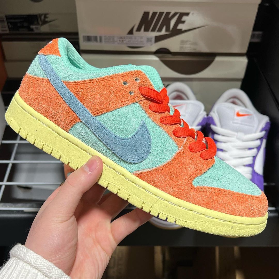 【国内 9/4 発売予定】ナイキ SB ダンク ロー プロ “オレンジ/エメラルドライズ” (NIKE SB DUNK LOW PRO “Orange and Emerald Rise”) [DV5429-800]