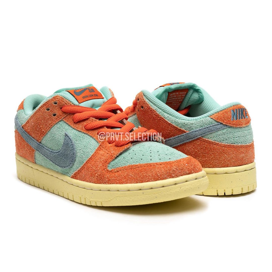 【国内 9/4 発売予定】ナイキ SB ダンク ロー プロ “オレンジ/エメラルドライズ” (NIKE SB DUNK LOW PRO “Orange and Emerald Rise”) [DV5429-800]