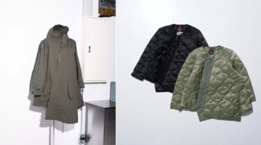 【店頭販売中/オンライン 2/3 発売】CDG × ALPHA INDUSTRIES “A-line Fishtail Parka/A-line Liner Jacket” (シーディージー COMME des GARCONS コム デ ギャルソン アルファ インダストリーズ)