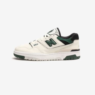 【国内 3/3 発売】New Balance BB550 VTC “Sea Salt/Pine Green” (ニューバランス)