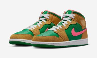 【国内 5/22 発売予定】ナイキ エア ジョーダン ミッド SE “チャツネ/ラッキーグリーン” (NIKE AIR JORDAN 1 MID SE “Chutney/Lucky Green”) [DX4332-700]