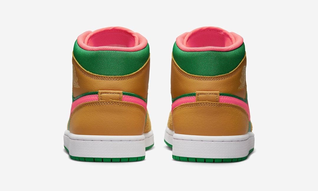 【国内 5/22 発売予定】ナイキ エア ジョーダン ミッド SE “チャツネ/ラッキーグリーン” (NIKE AIR JORDAN 1 MID SE “Chutney/Lucky Green”) [DX4332-700]