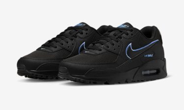 2023年 発売予定！ナイキ エア マックス 90 “ブラック/ユニバーシティブルー” (NIKE AIR MAX 90 “Black/University Blue”) [FJ4218-001]