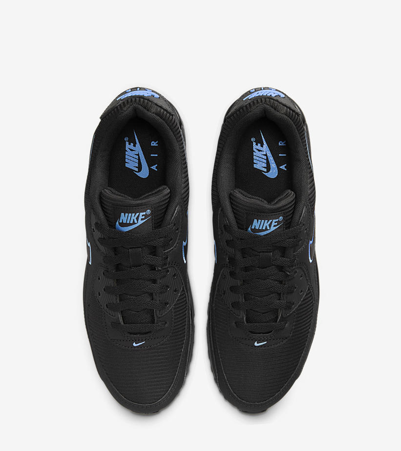 2023年 発売予定！ナイキ エア マックス 90 “ブラック/ユニバーシティブルー” (NIKE AIR MAX 90 “Black/University Blue”) [FJ4218-001]