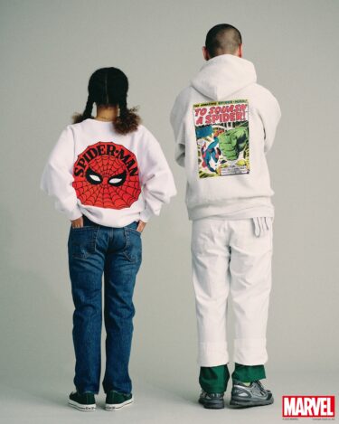 CHAMPION × JOURNAL STANDARD relume【SPIDER-MAN】別注リバースウィーブ スウェットパーカー/クルーネックが2月中旬発売 (チャンピオン ジャーナルスタンダード スパイダーマン)