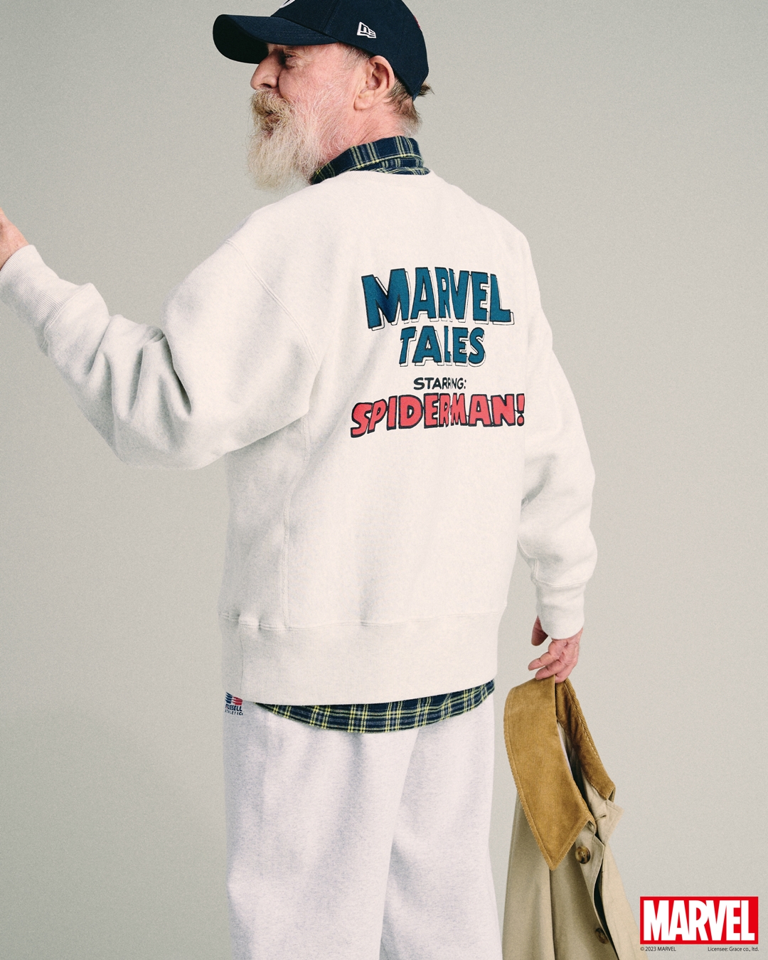 CHAMPION × JOURNAL STANDARD relume【SPIDER-MAN】別注リバースウィーブ スウェットパーカー/クルーネックが2月中旬発売 (チャンピオン ジャーナルスタンダード スパイダーマン)