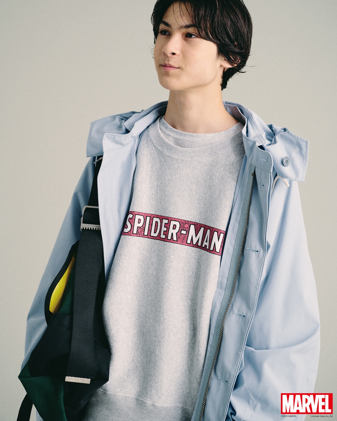 CHAMPION × JOURNAL STANDARD relume【SPIDER-MAN】別注リバースウィーブ スウェットパーカー/クルーネックが2月中旬発売 (チャンピオン ジャーナルスタンダード スパイダーマン)