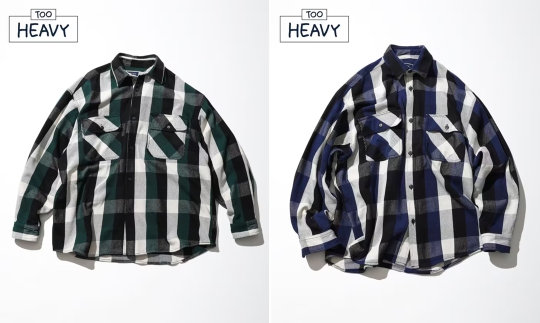 ファッションディレクターの長谷川昭雄氏ディレクション「NAUTICA/ノーティカ」から"Flannel Check Shirt “TOO HEAVY"が発売！