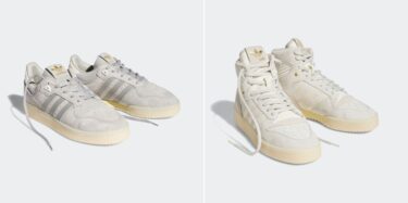 【発売中】アディダス オリジナルス ライバルリー ロー/ハイ “セサミ/ホワイト” (adidas Originals RIVALRY LOW/HIGH “Sesami/White”) [FZ6323/FZ6324]