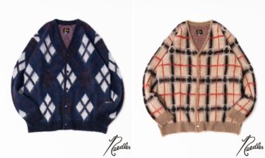 NEEDLES × 417 別注 MOHAIR MIX CARDIGAN “ARGYLE/CHECK” (ニードルズ カーディガン)