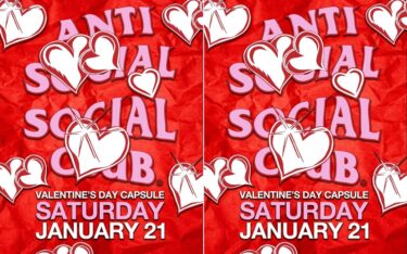 【1/21 発売】Anti Social Social Club "VALENTINE’S DAY CAPSULE 2023" (アンチ ソーシャル ソーシャル クラブ "バレンタイン")