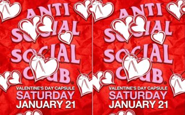 【1/21 発売】Anti Social Social Club “VALENTINE’S DAY CAPSULE 2023” (アンチ ソーシャル ソーシャル クラブ “バレンタイン”)