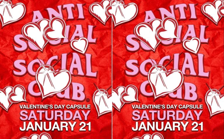 【1/21 発売】Anti Social Social Club "VALENTINE’S DAY CAPSULE 2023" (アンチ ソーシャル ソーシャル クラブ "バレンタイン")
