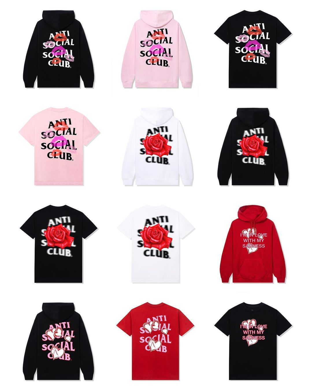 【1/21 発売】Anti Social Social Club “VALENTINE’S DAY CAPSULE 2023” (アンチ ソーシャル ソーシャル クラブ “バレンタイン”)