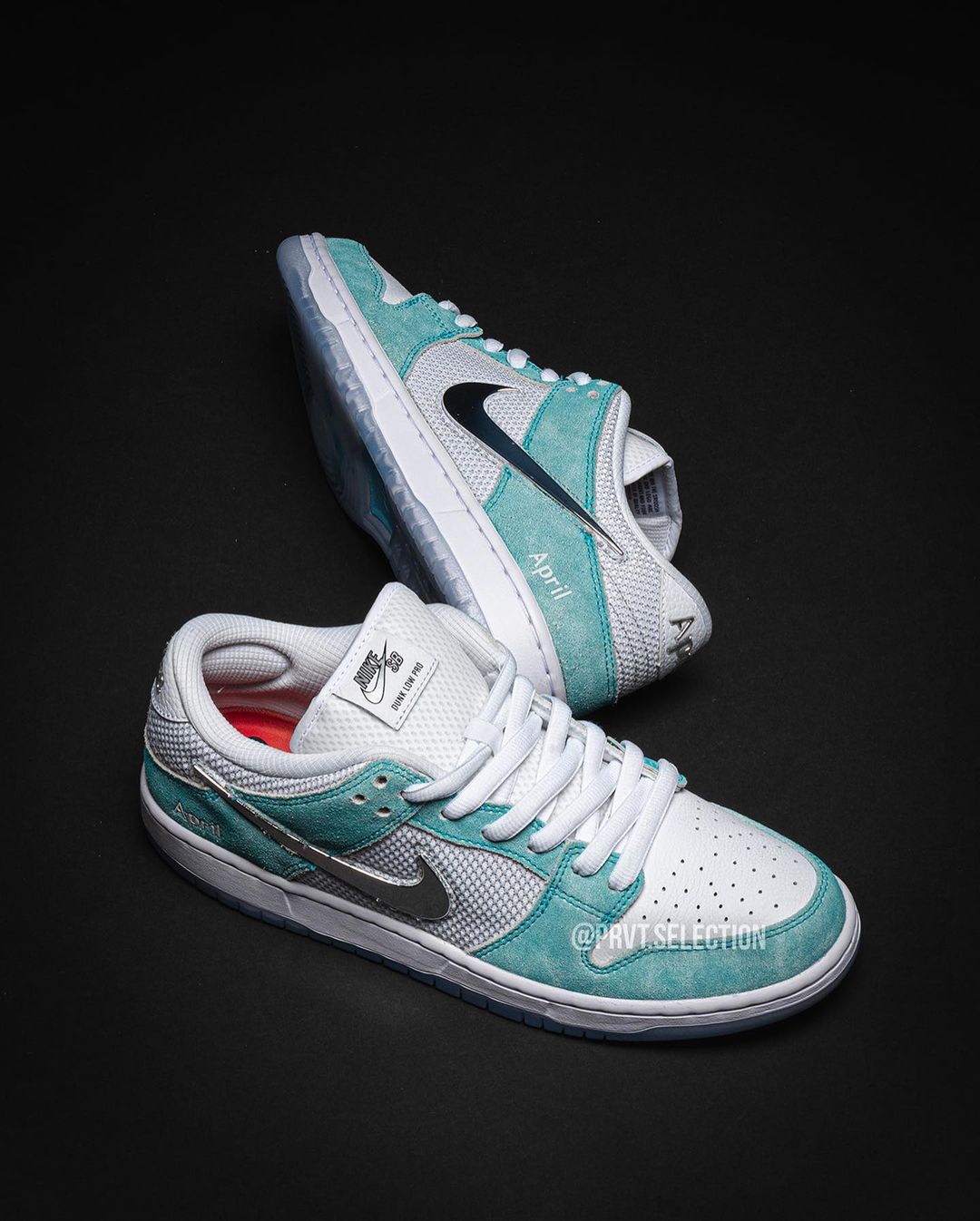 【国内 11/25、11/27 発売】April Skateboards x NIKE SB DUNK LOW “Turbo Green/Metallic Silver” (エイプリル スケートボード ナイキ SB ダンク ロー “ターボグリーン/メタリックシルバー”) [FQ8202-300/FQ8203-300/FD2562-400]