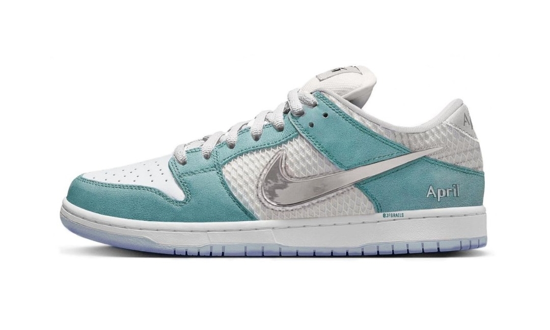 【国内 11/25、11/27 発売】April Skateboards x NIKE SB DUNK LOW “Turbo Green/Metallic Silver” (エイプリル スケートボード ナイキ SB ダンク ロー “ターボグリーン/メタリックシルバー”) [FQ8202-300/FQ8203-300/FD2562-400]