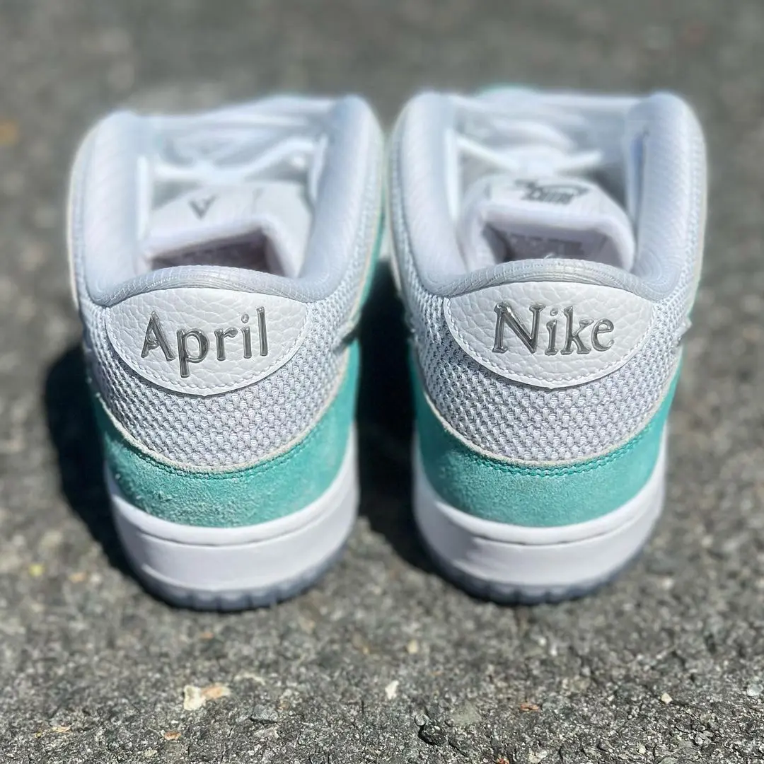 【国内 11/25、11/27 発売】April Skateboards x NIKE SB DUNK LOW “Turbo Green/Metallic Silver” (エイプリル スケートボード ナイキ SB ダンク ロー “ターボグリーン/メタリックシルバー”) [FQ8202-300/FQ8203-300/FD2562-400]