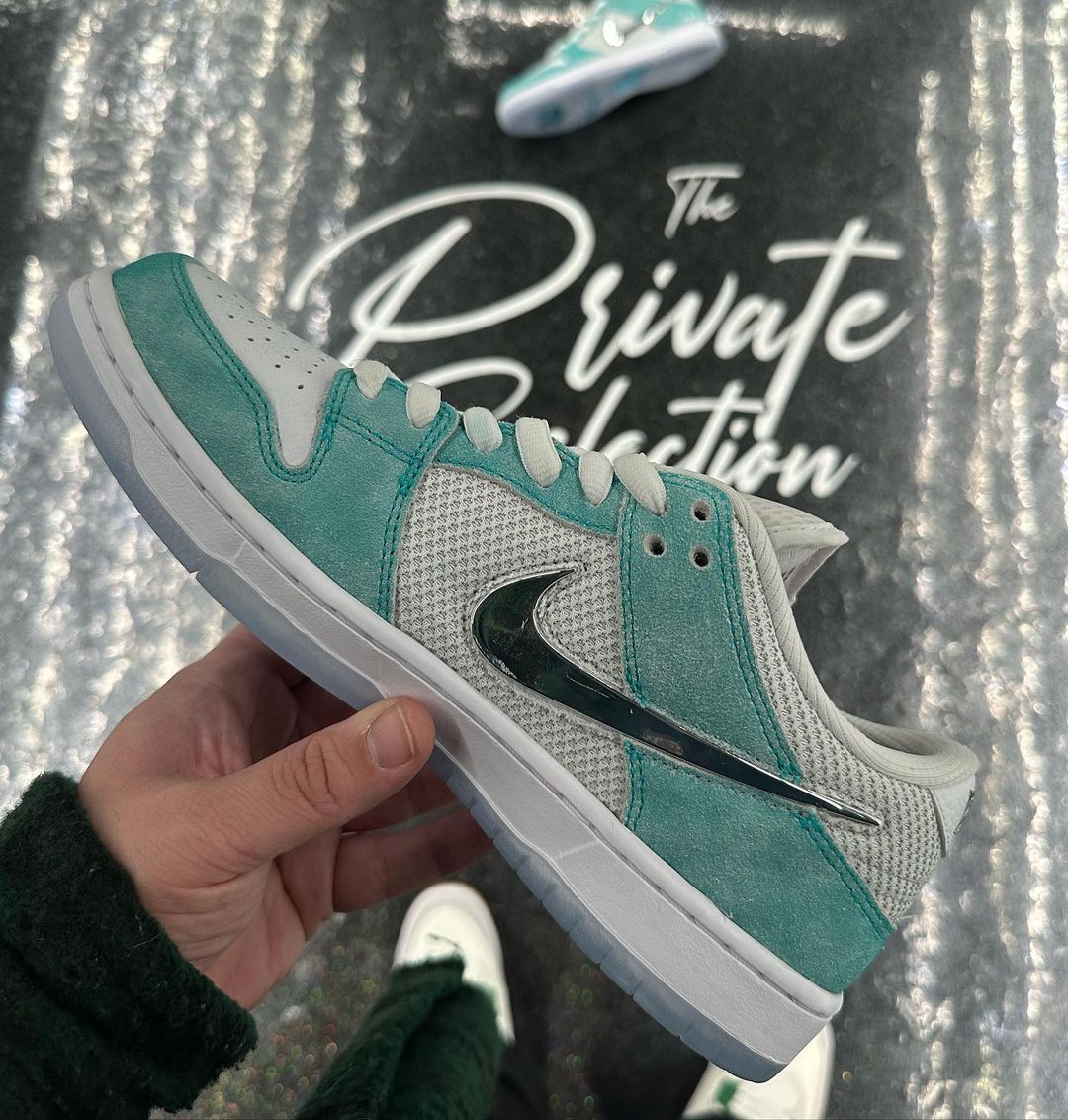 【国内 11/25、11/27 発売】April Skateboards x NIKE SB DUNK LOW “Turbo Green/Metallic Silver” (エイプリル スケートボード ナイキ SB ダンク ロー “ターボグリーン/メタリックシルバー”) [FQ8202-300/FQ8203-300/FD2562-400]