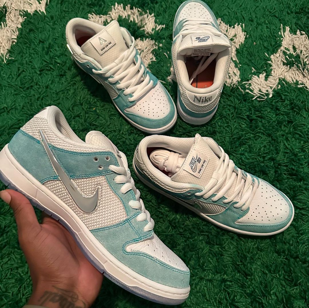 【国内 11/25、11/27 発売】April Skateboards x NIKE SB DUNK LOW “Turbo Green/Metallic Silver” (エイプリル スケートボード ナイキ SB ダンク ロー “ターボグリーン/メタリックシルバー”) [FQ8202-300/FQ8203-300/FD2562-400]