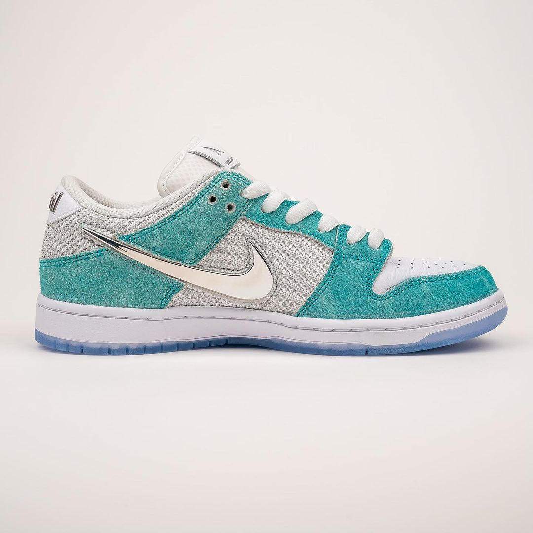 【国内 11/25、11/27 発売】April Skateboards x NIKE SB DUNK LOW “Turbo Green/Metallic Silver” (エイプリル スケートボード ナイキ SB ダンク ロー “ターボグリーン/メタリックシルバー”) [FQ8202-300/FQ8203-300/FD2562-400]