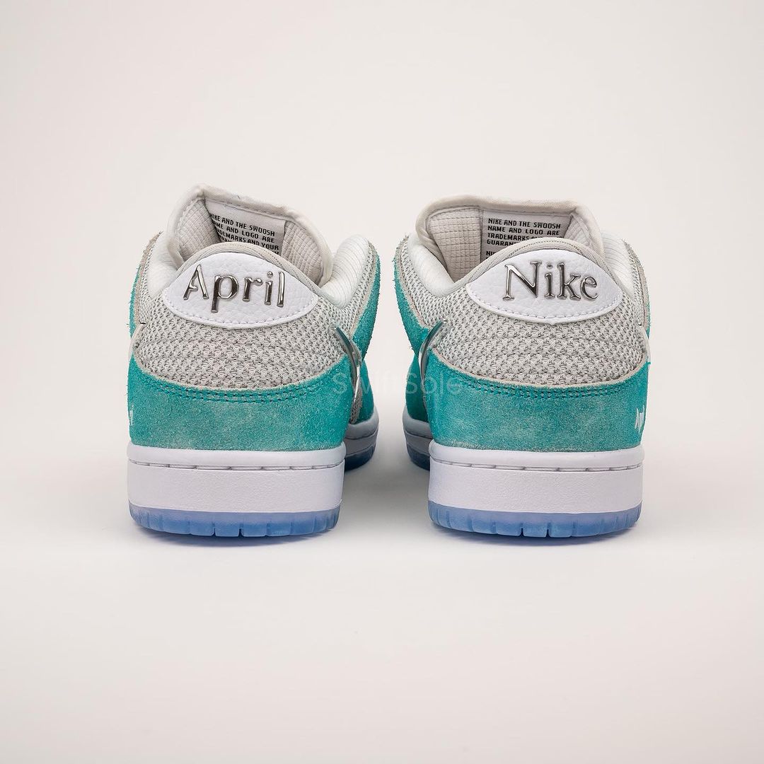 【国内 11/25、11/27 発売】April Skateboards x NIKE SB DUNK LOW “Turbo Green/Metallic Silver” (エイプリル スケートボード ナイキ SB ダンク ロー “ターボグリーン/メタリックシルバー”) [FQ8202-300/FQ8203-300/FD2562-400]