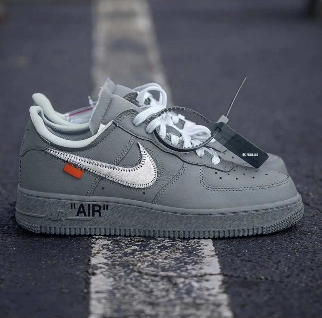 2023年 春 発売予定！フランス限定 OFF WHITE × NIKE AIR FORCE 1 LOW “Ghost Grey” (オフホワイト ナイキ エア フォース 1 ロー “ゴーストグレー”) [DX1419-500]