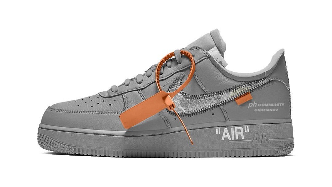 2023年 春 発売予定！フランス限定 OFF WHITE × NIKE AIR FORCE 1 LOW “Ghost Grey” (オフホワイト ナイキ エア フォース 1 ロー “ゴーストグレー”) [DX1419-500]