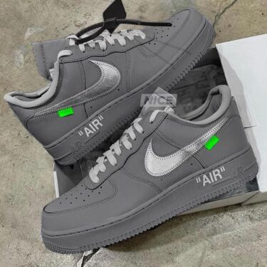 2023年 春 発売予定！フランス限定 OFF WHITE × NIKE AIR FORCE 1 LOW “Ghost Grey” (オフホワイト ナイキ エア フォース 1 ロー “ゴーストグレー”) [DX1419-500]