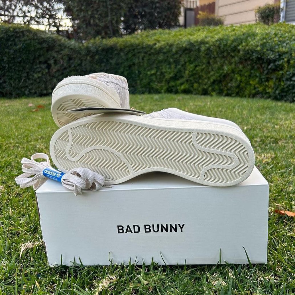 【国内 2/25 発売】Bad Bunny × adidas Originals CAMPUS “Cloud White” (バッド・バニー アディダス オリジナルス キャンパス “クラウドホワイト”) [FZ5823]
