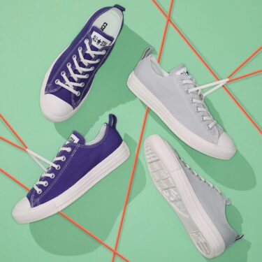 【国内 1/13 発売】シューレースを解かずに着脱できる CONVERSE ALL STAR LIGHT FREELACE OX (コンバース オールスター ライト フリーレース OX)