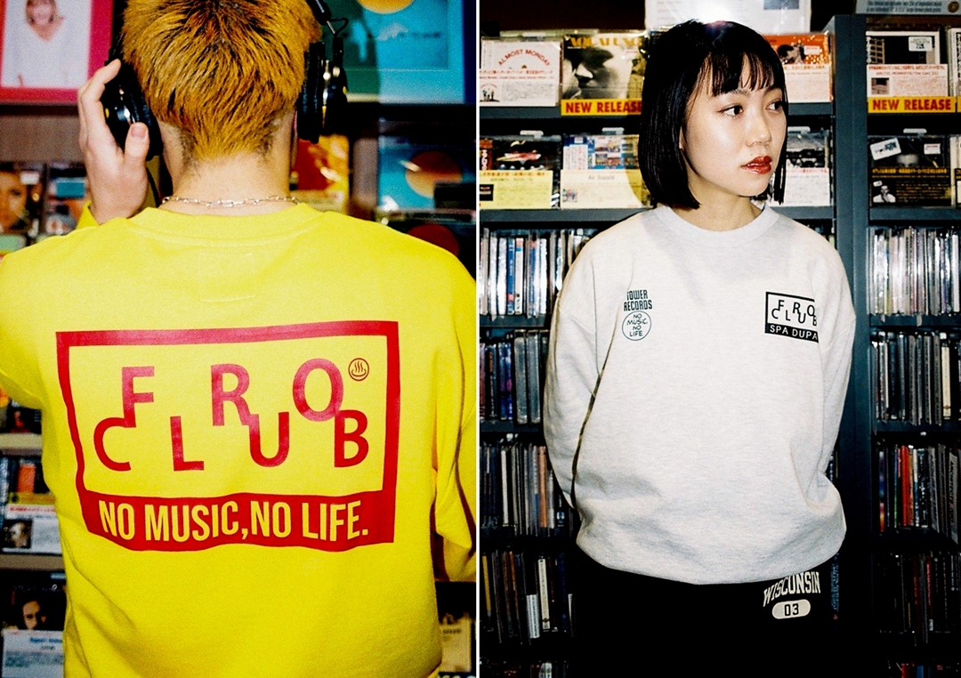 銭湯と音楽を楽しむ TOWER RECORDS × FROCLUB コラボアイテムがFREAK’S STOREにて2/3 発売 (タワーレコード フロクラブ フリークスストア)