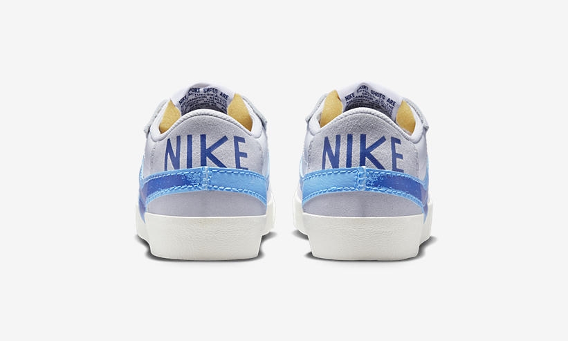 2023年 発売予定！ナイキ ブレーザー ロー ジャンボ “エクストラスウッシュ/ホワイト/ブルー” (NIKE BLAZER LOW JUMBO “Extra Swoosh/White/Blue”) [FN3413-100]