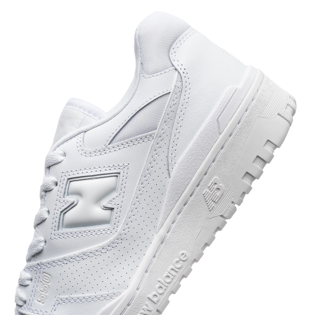 【国内 1/26 発売】New Balance BB550 WWW “Triple White” (ニューバランス “トリプルホワイト”)