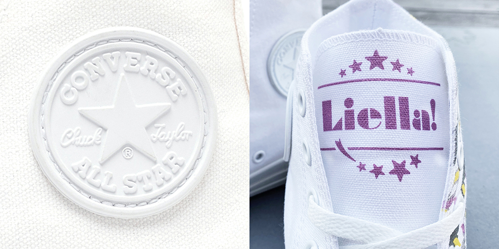 White atelier BY CONVERSE ALL STAR COLORS R HI × TVアニメ「ラブライブ！スーパースター!!」Liella! 2期生モデルが4月下旬発売 (コンバース オールスター)