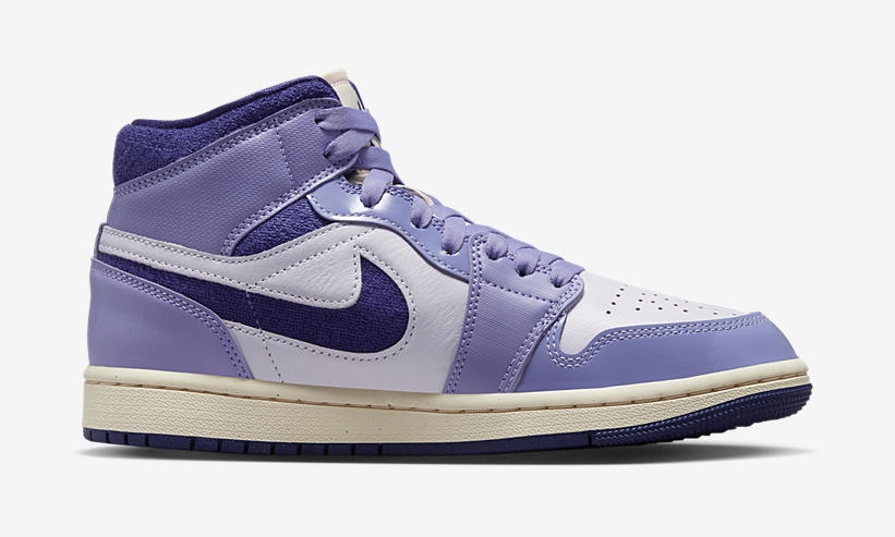 【国内 8/11 発売予定】ナイキ エア ジョーダン 1 ミッド “パープルシェニール” (NIKE AIR JORDAN 1 MID “Purple Chenille”) [DZ3745-500]